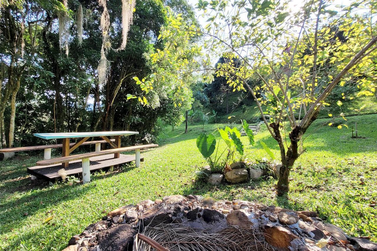Villa Chalé imerso na Natureza! à Sao Bonifacio Extérieur photo