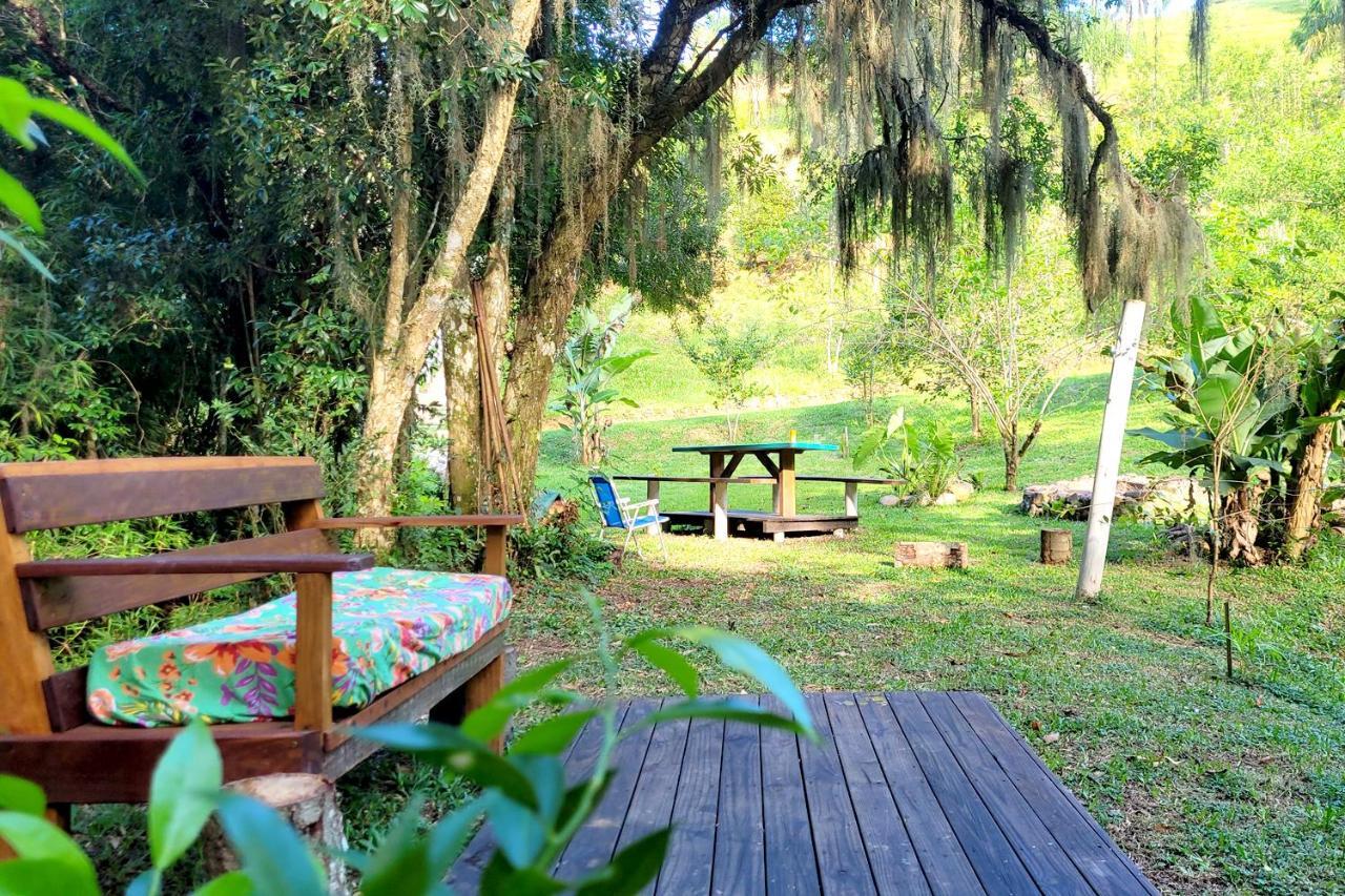 Villa Chalé imerso na Natureza! à Sao Bonifacio Extérieur photo