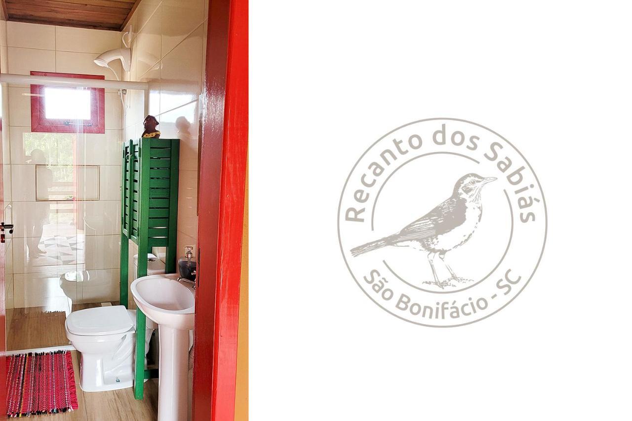 Villa Chalé imerso na Natureza! à Sao Bonifacio Extérieur photo
